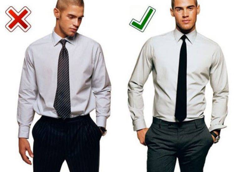 Классическая рубашка с подкатанными руками и галстуком: советы комбинирования