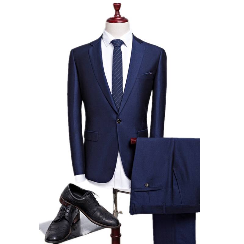 Синий мужской костюм (68 фото): модели для офиса, торжества или встречи