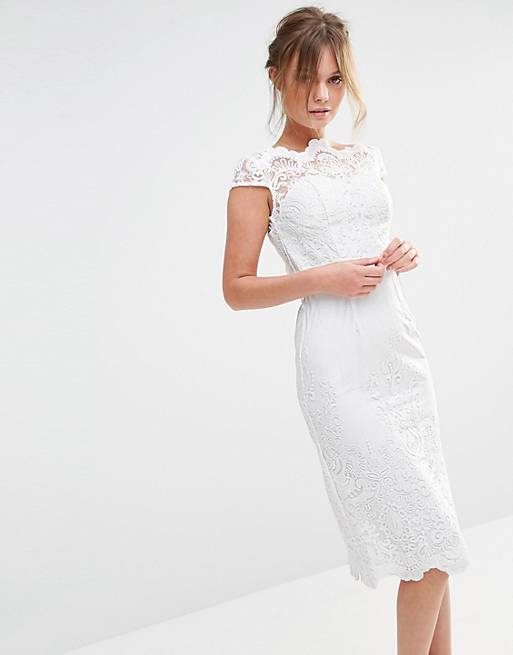 Белое кружевное платье: 100+ модных новинок, фасонов, сочетаний