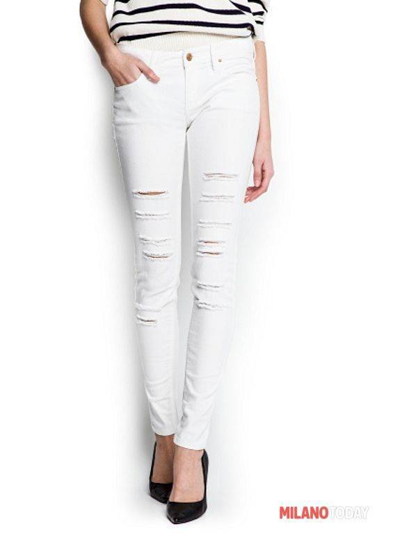 С чем носить белые джинсы: 33 безупречных образа | trendy-u