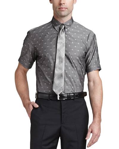 Какой галстук подойдет к полосатой и клетчатой рубашке? | деталиссимо