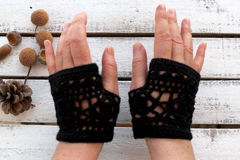 Как связать митенки спицами - схемы с описанием для перчаток без пальцев - фото и видео уроки