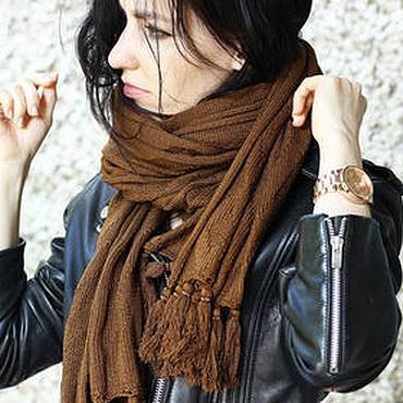 Модные шарфы и палантины осень-зима 2021-2022