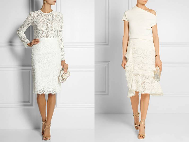 С чем носить легкое белое платье: фото, с чем носить разные фасоны платьев?