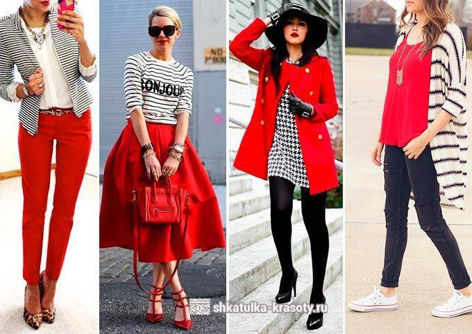 С чем носить красную юбку карандаш - узнай больше!