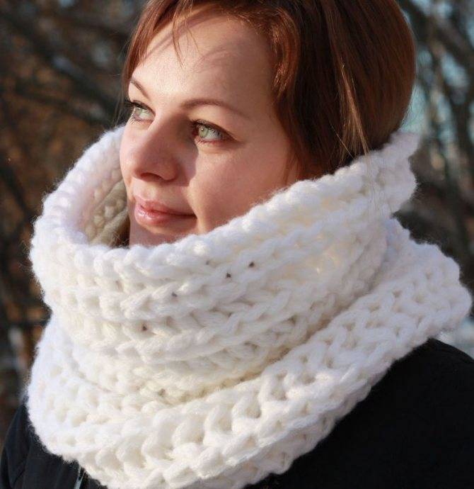 10 крутых узоров для вязания шарфа спицами