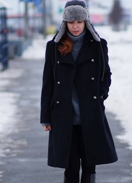 Женский дафлкот: с чем носить английское пальто современной даме