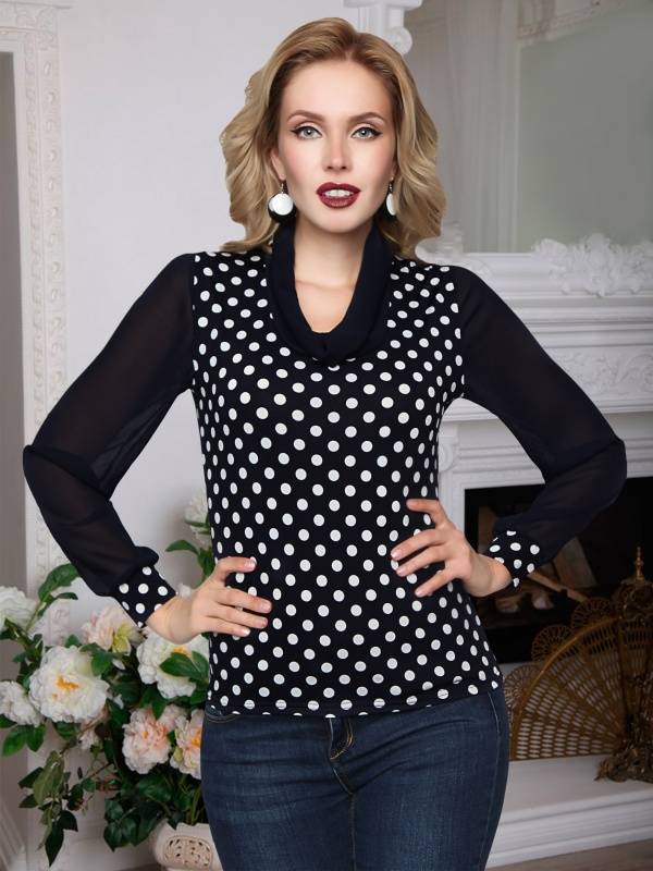 Фасоны блузок для полных женщин: фото, лучшие модели из коллекций известных модельеров