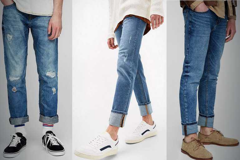 Как делать подвороты на джинсах: фото вариантов, инструкция