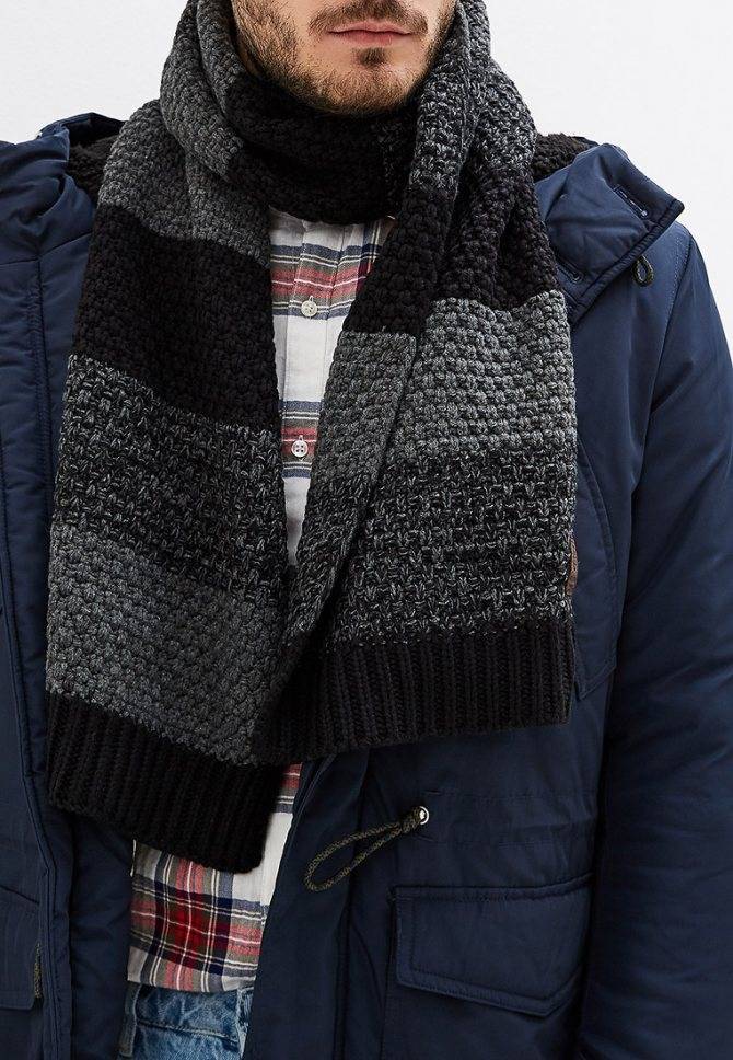 Как завязать шарф мужчине: фото и схема. как завязать шарф мужчине красиво? :: syl.ru