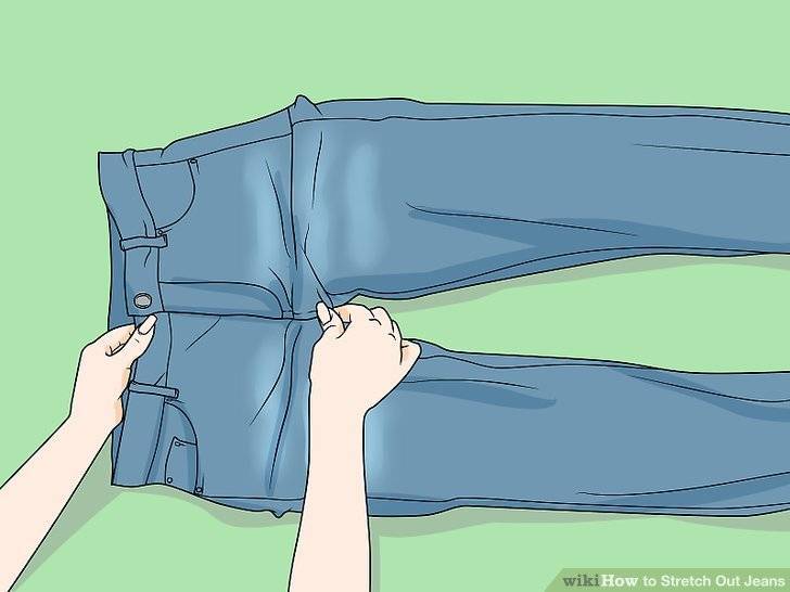 Как растянуть джинсы? – в длину и ширину в домашних условиях