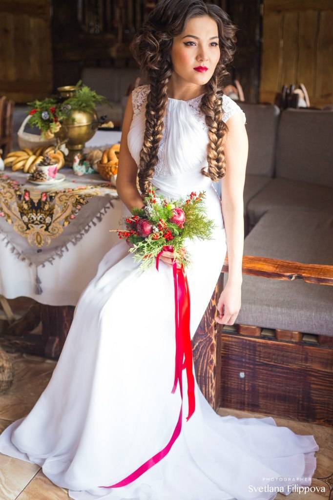 Славянские свадебные платья