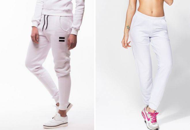 Белые брюки, причины популярности, рекомендации по выбору