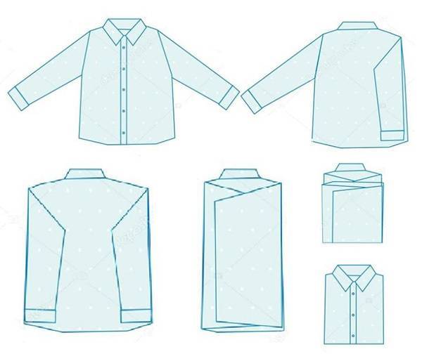 Как сложить рубашку, чтобы она не помялась? полезные советы :: syl.ru