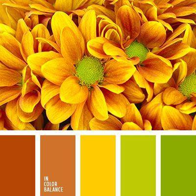 Желто-зеленый цвет и его сочетание | lookcolor
