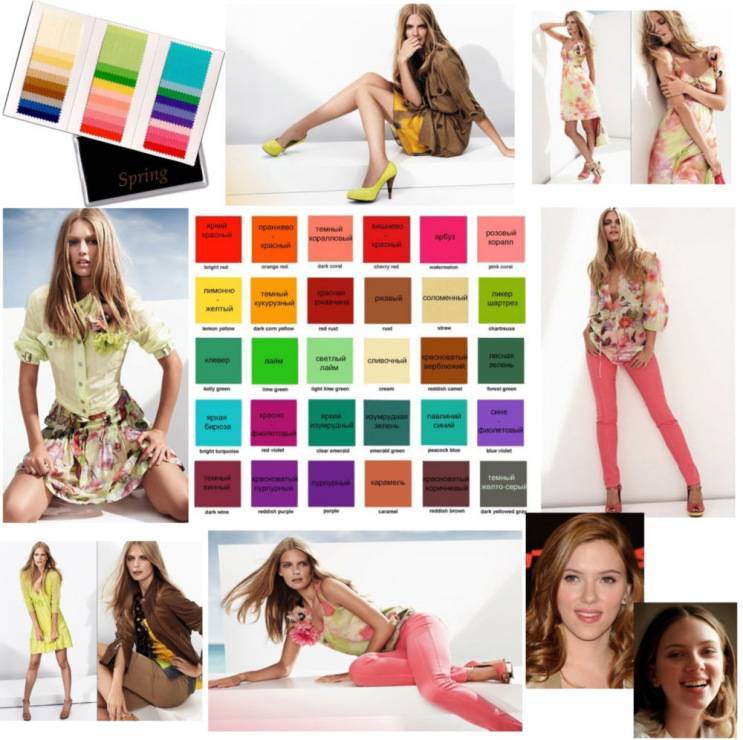 Цветотип весна: советы по выбору стиля и одежды, фото