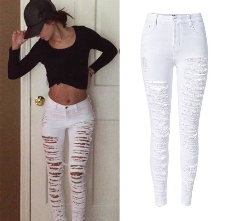 С чем носить белые джинсы? советы и фото для модниц.