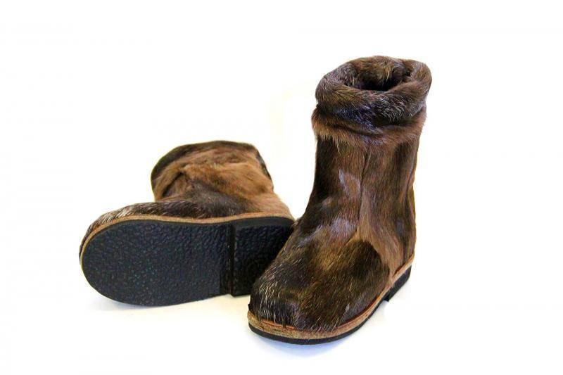 Обувь из оленьей шкуры: название, особенности пошива, теплота и удобство