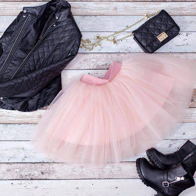С чем носить розовые юбки