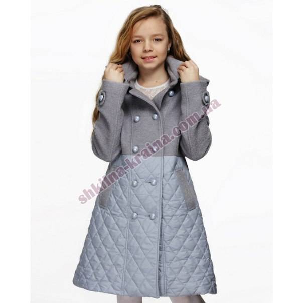 Модные осенние пальто для девочек подростков