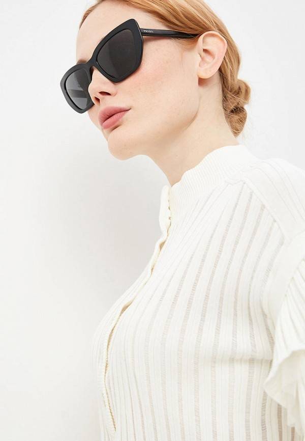 Солнцезащитные очки prada pr 23xs yc45s0 black/white
  
