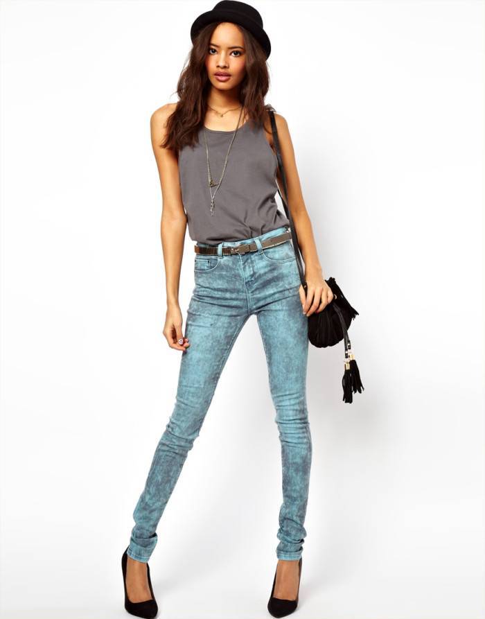 Как носить джинсы с высокой талией, чтобы выглядеть модно: фото образов
джинсы с высокой талией: как носить, чтобы быть модной — modnayadama