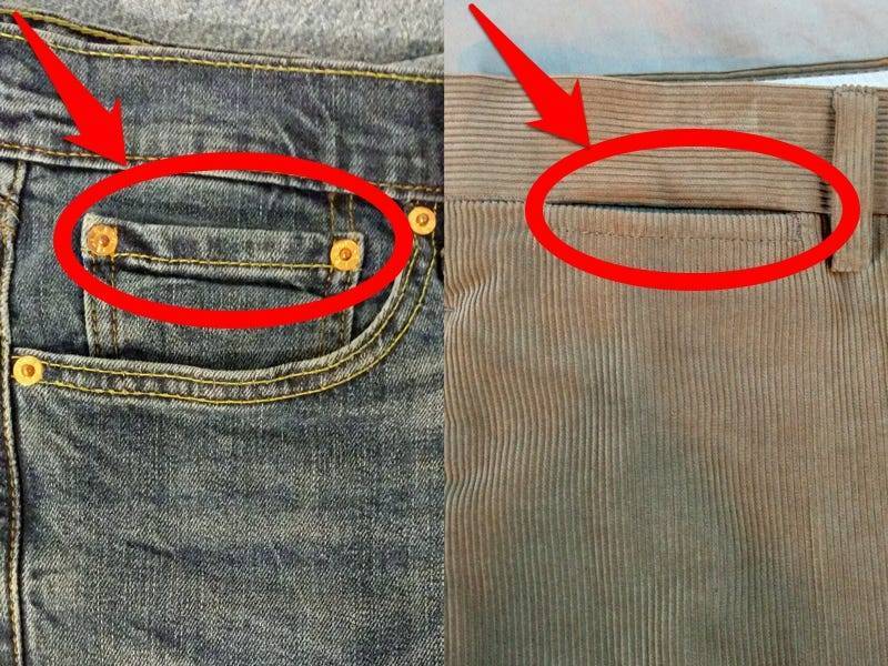 Зачем нужен маленький карман на джинсах — история появления и как использовался ранее, современные варианты