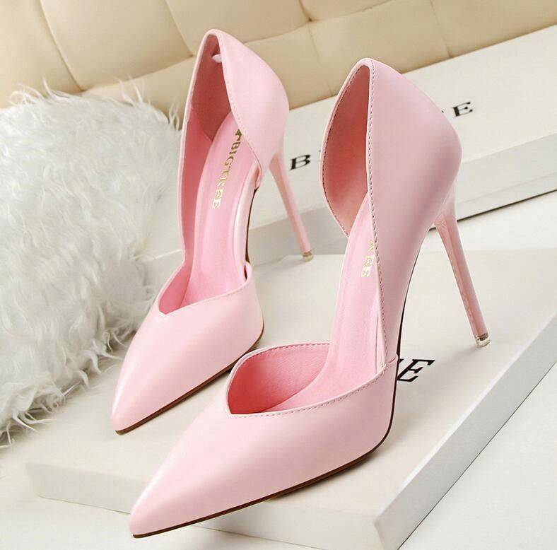 Удачные сочетания с розовыми туфлями