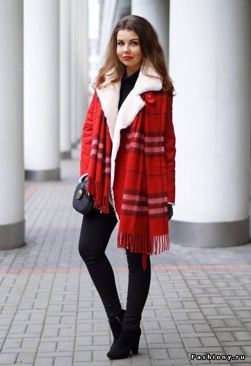 С чем можно носить красное пальто: рекомендации стилистов про одежду - популярный интернет-журнал