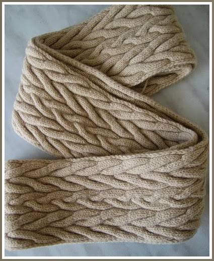 Как связать шарф английской резинкой спицами для начинающих