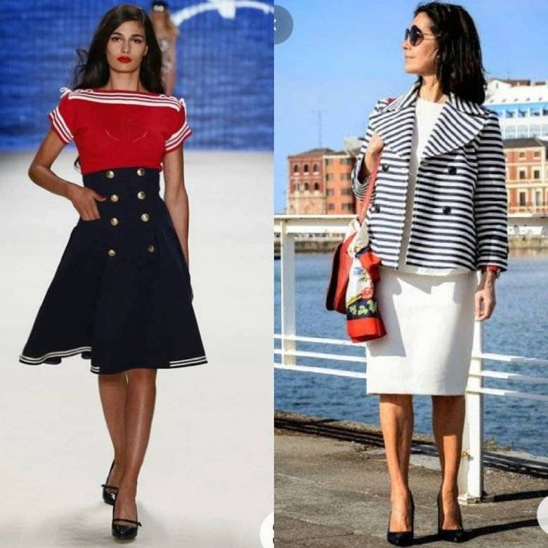 Стильные платья в полоску 2021-2022: модные тенденции на фото