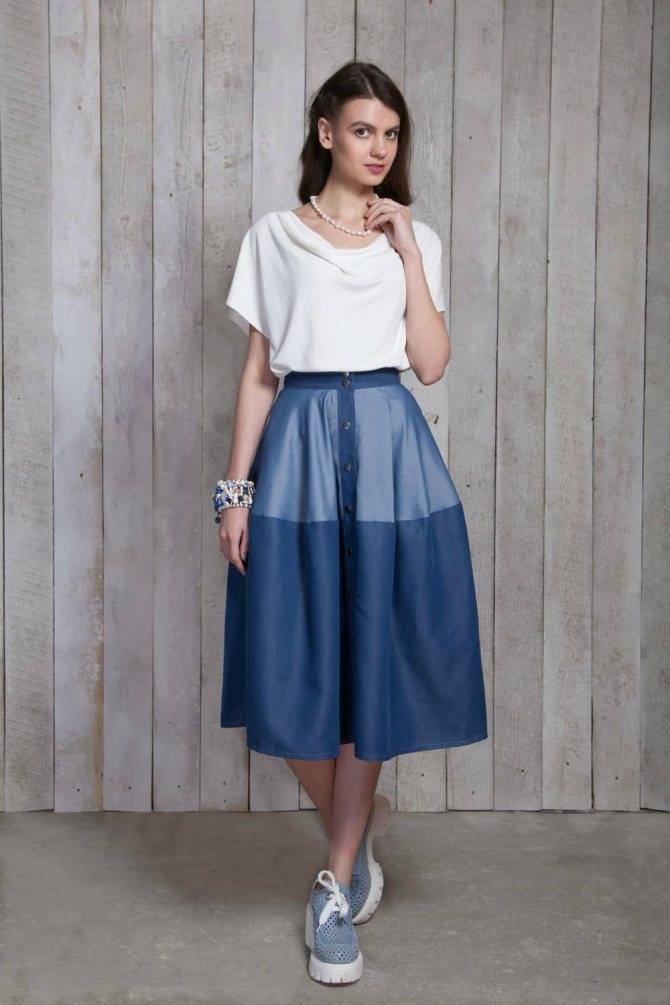 Модная юбка-трапеция: 20+ фото стильных идей для женщин