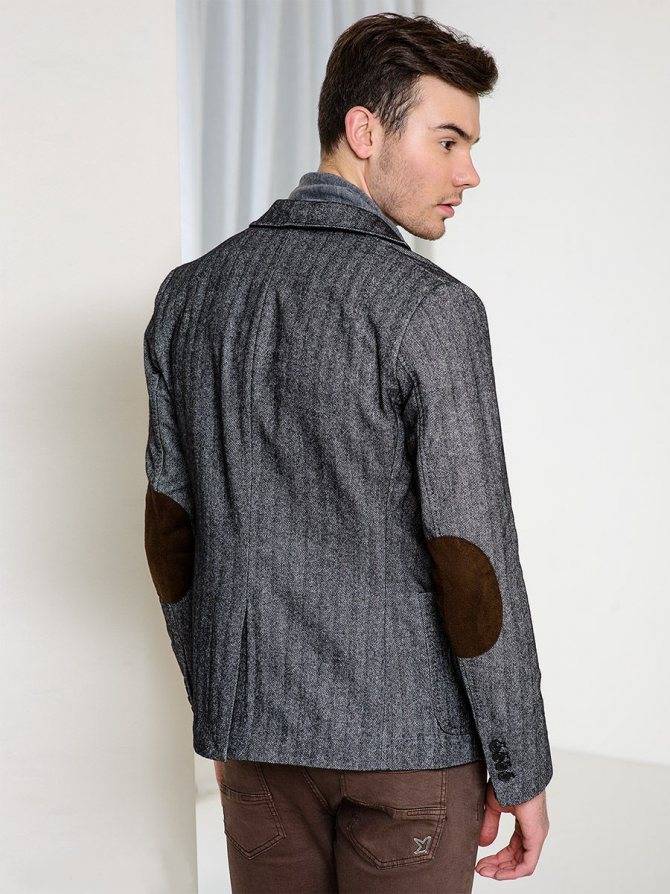 Пиджаки с заплатками на локтях (38 фото): женские и мужские модели с налокотниками