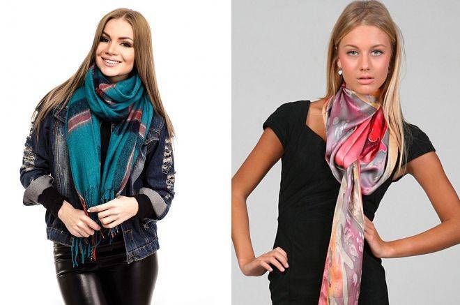 Как красиво завязать шарф-палантин?