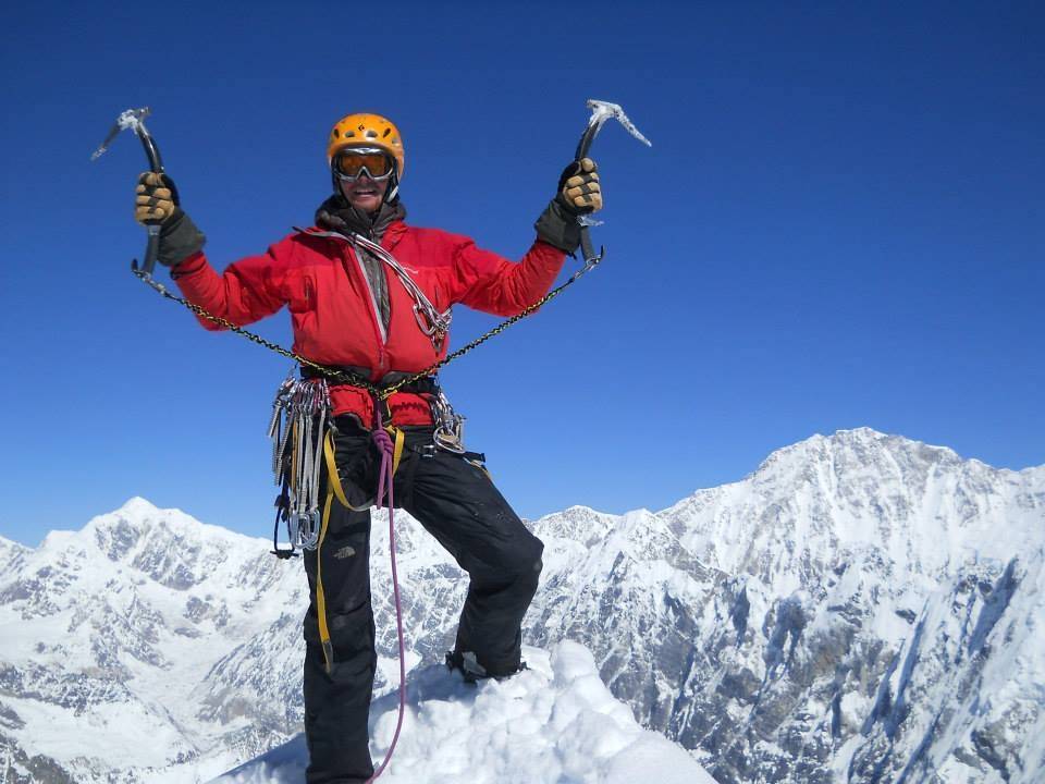 Куртка для занятий альпинизмом