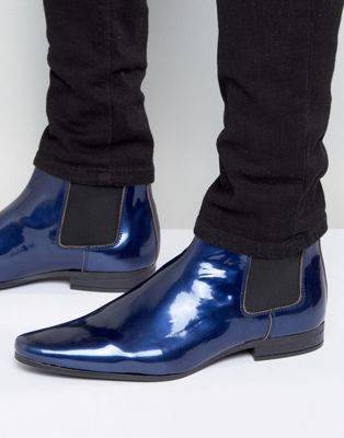 С чем носить синие ботинки | модная подружка