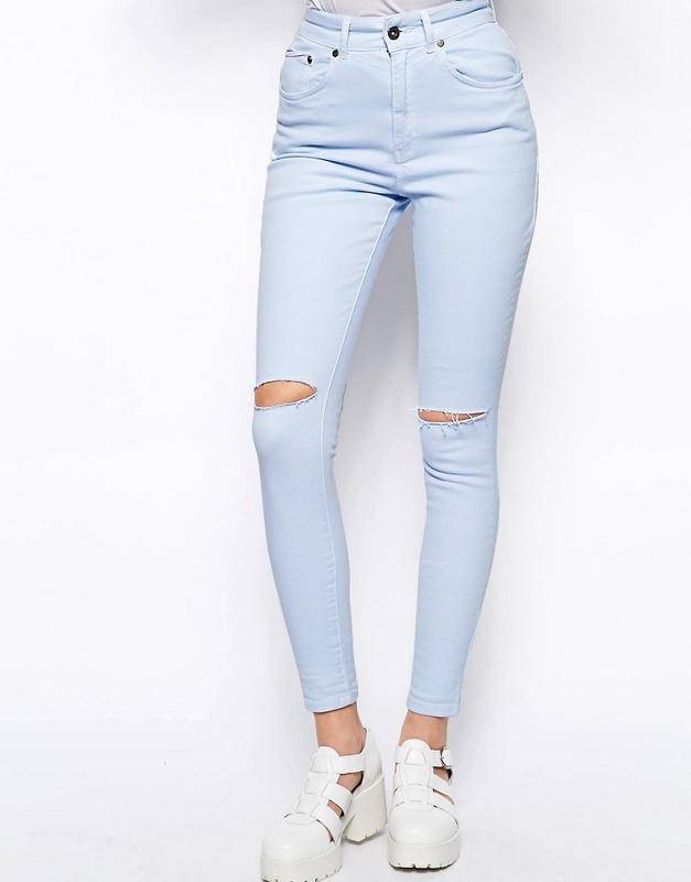 Как носить белые джинсы? | модные новинки сезона