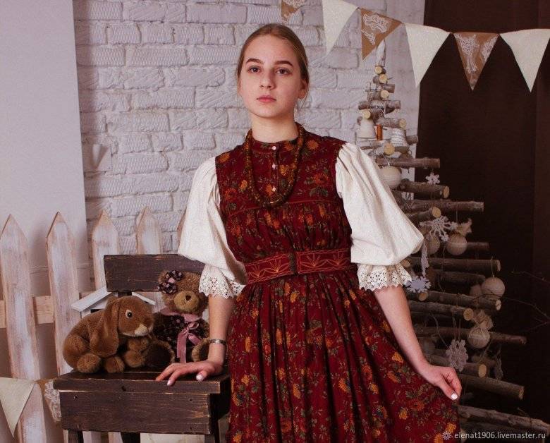 Платья в русском стиле – создайте яркий образ! традиционная коллекция