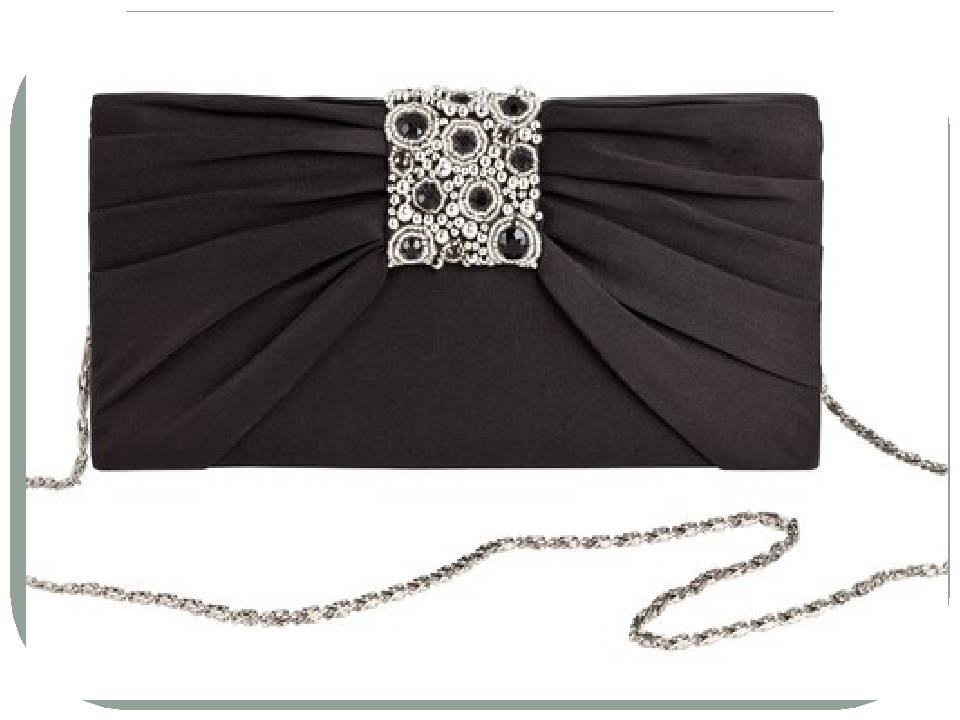 Черный клатч – незаменимый аксессуар для любой модницы