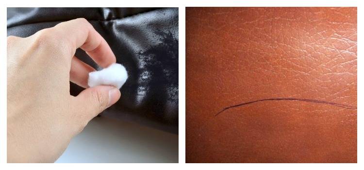 Как отмыть чернила от шариковой или гелевой ручки с кожаного дивана?