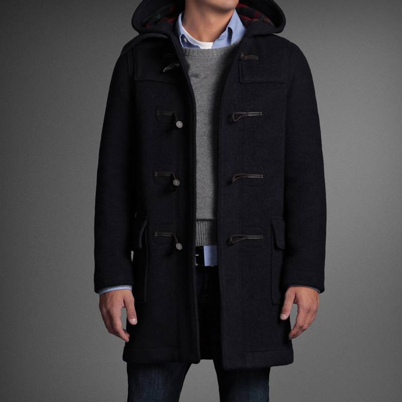 Мужское драповое пальто: модные фасоны