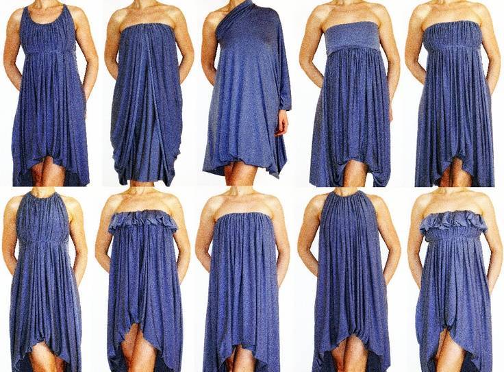 Платье-трансформер как носить, в пол, пляжное, красное, avon, oriflame, infinity, emami