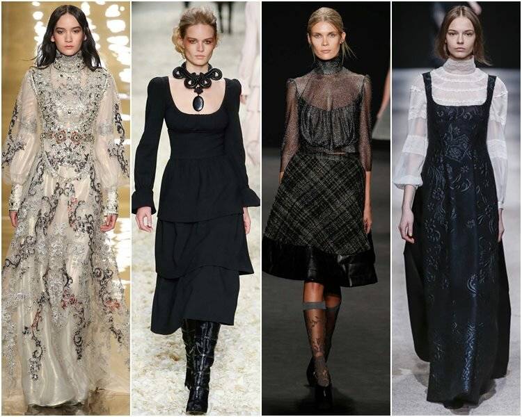 Викторианский стиль в одежде: новый тренд осенней моды - dolio.ru