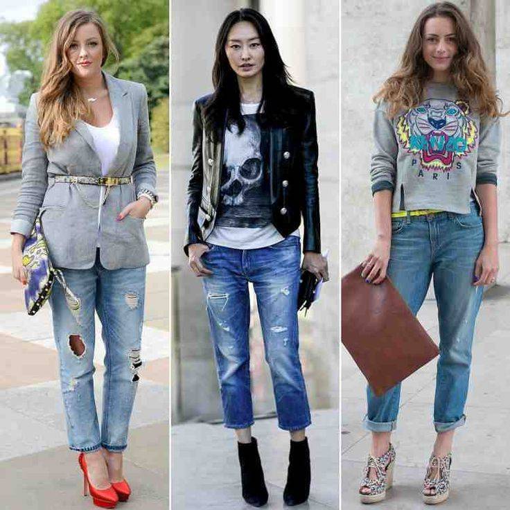 Джинсы бойфренды: с чем носить модные женские джинсы?