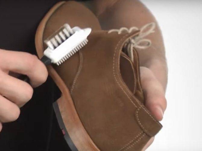 Как мыть обувь из нубука и как за ней правильно ухаживать в домашних условиях