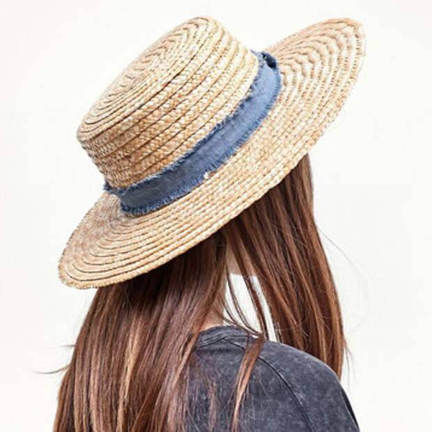 Изысканная шляпа канотье: луки в романтичном стиле