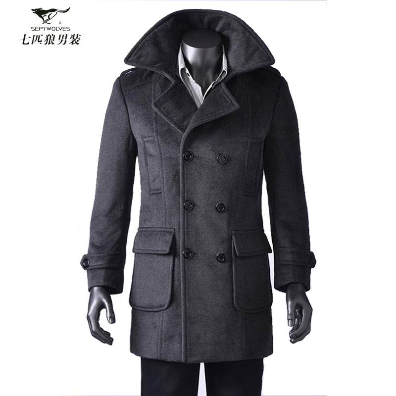 Длинное мужское пальто