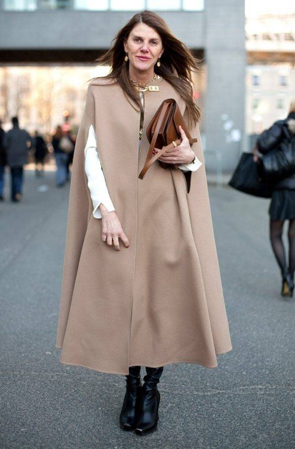 Пальто-кейп - как и с чем носить, фасоны, длина