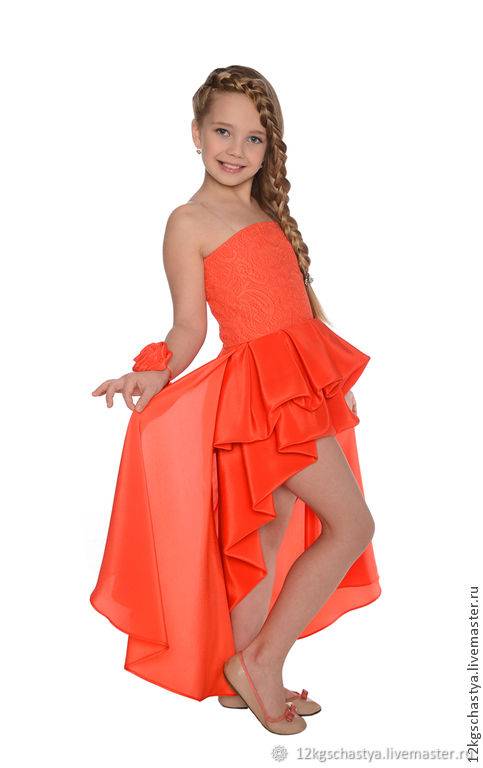 Платье на выпускной для девочек 10-11 лет в 4 классе: 80 фото, какое лучше купить?