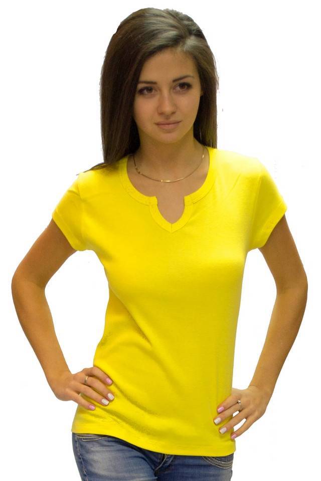 С чем носить желтую блузку